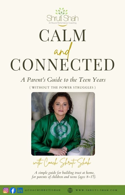 1 Calm and Connected parenting resources for teens